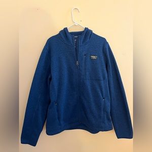 Mens L.L. Bean Zip Up size Large